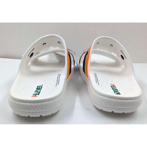 Crocs 7-Eleven X Classic Strap Sandal White Men Slip On Casual 208271-100. Sz-13